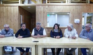 Cabandié anunció la construcción de una subcentral de incendios del Servicio Nacional de Manejo del Fuego en Junín de los Andes
