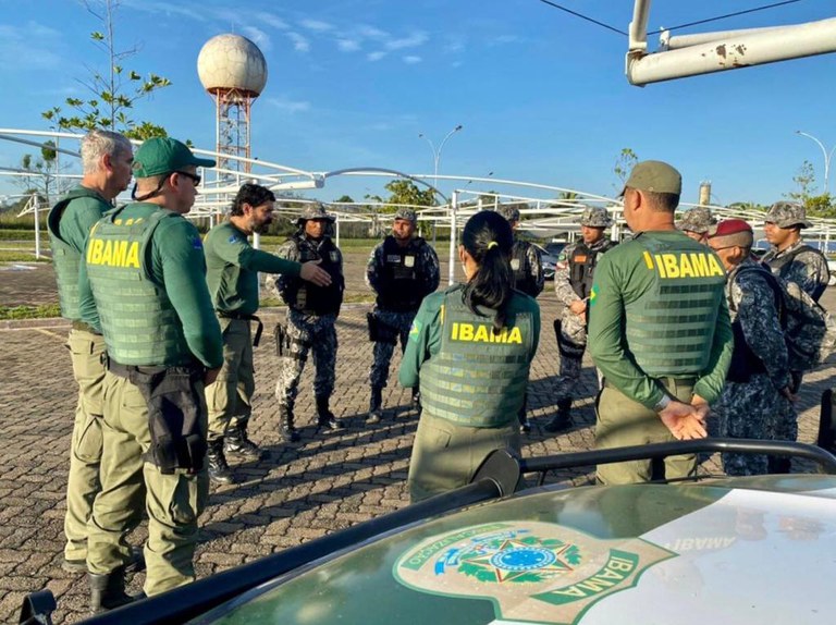 IBAMA realiza visita técnica a bases de la Operación Guardianes del Bioma