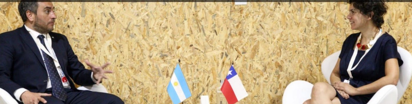 Argentina y Chile plantearon una agenda ambiental común en un encuentro bilateral