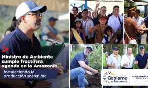 Ministro de Ambiente cumple fructífera agenda en la Amazonía fortaleciendo producción sostenible