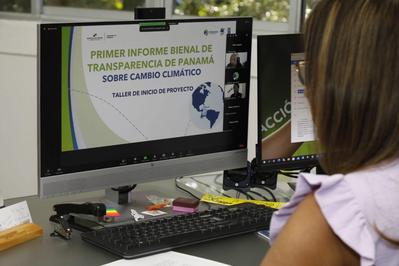 MiAMBIENTE presenta proyecto: Primer Informe Bienal de Transparencia de Panamá