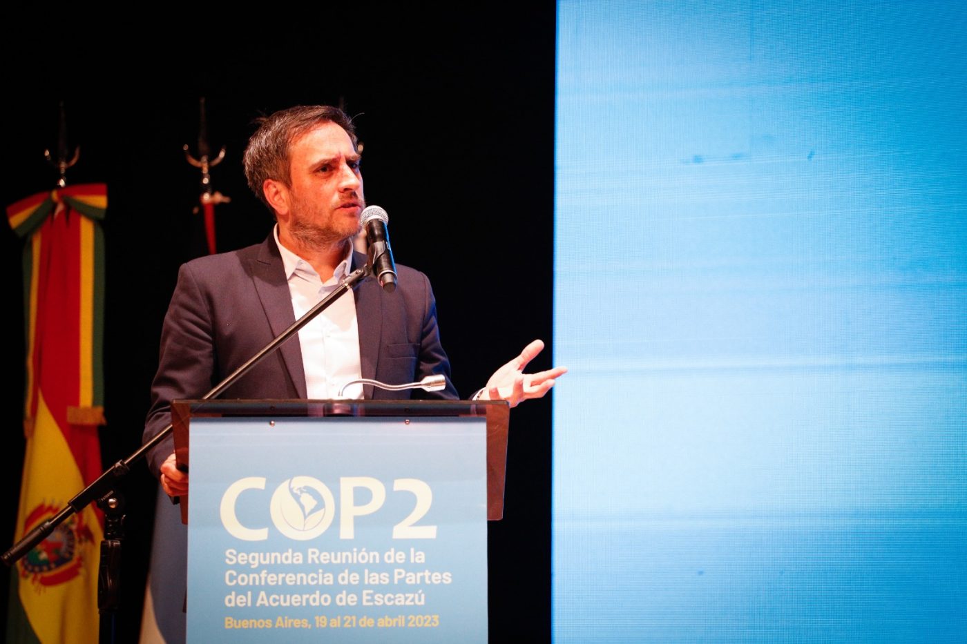 El presidente inauguró la COP2 del Acuerdo de Escazú en Argentina