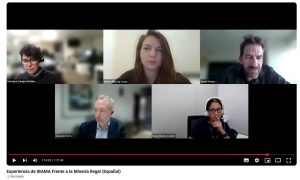 IBAMA de Brasil realizó webinar centrado en su experiencia frente a la minería ilegal